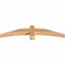 Ekena Millwork Bellingham Timber Gable Bracket, Western Red Cedar, 48"W x 10"H x 3 1/2"D x 3 1/2"F, 5/12 Pitch GBW048X10X0404BEL00SWR - alternate 2